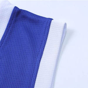 Tenues de basket-ball pour hommes, couleurs personnalisées, vente chaude, 100% polyester, professionnelles, antibactériennes, sans manches - Product Image 3