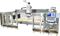 Machine de découpe de pierre à pont 5/6 axes Hualong Machinery 2026 avec logiciel CNC italien et routeur pour comptoirs en marbre et granit