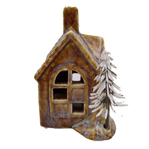 เชิงเทียนเซรามิกสำหรับตกแต่งเทศกาลตกแต่งต้นคริสต์มาสแบบชนบทด้วยการเน้นต้นไม้สำหรับตกแต่งตามเทศกาล - Product Image 2