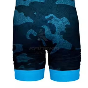 Combinaisons de lutte personnalisées pour hommes adultes en gros, avec design sur mesure, en Spandex/Polyester, séchage rapide et respirantes - Product Image 4