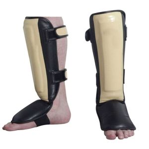 Protections de tibias en cuir de haute qualité pour MMA, Muay Thai et boxe - Product Image 4