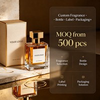 Collection de parfums intelligents, parfum arabe de Dubaï, 50 ml, 50 pièces de parfums en gros pour les petites entreprises