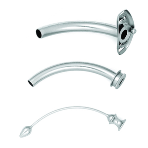 Pipa bedah Manual Stainless Steel, instrumen bedah ENT bersertifikasi CE, tabung tracheostomi Chevalier <span class=keywords><strong>Jackson</strong></span>, garansi 5 tahun