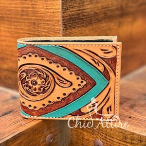 กระเป๋าสตางค์หนังแบบพับมือสำหรับผู้ชายดีไซน์แบบมีซิปยาวที่ใส่เงินสดได้อเนกประสงค์สีแทนมีสไตล์เหมาะเป็นของขวัญสำหรับเขา - Product Image 1