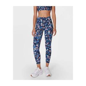 Pantalons de yoga taille haute à fleurs pour femmes, leggings respirants extensibles dans les quatre sens pour les vêtements de sport quotidiens - Product Image 6