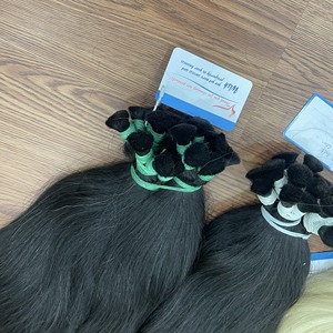 Wholesale <b>Hair</b> Bulk Straight Natural Color Top Grade 100% Vietnamese Raw <b>Hair</b> Unprocessed Virgin <b>Hair</b> Can Dye 613 - Product Image 5