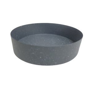 ชามเหล็กทรงกลมทำด้วยมือสีเทาสำหรับงานปาร์ตี้ขายส่งจำนวนมากดีไซน์ไม่เหมือนใคร - Product Image 1