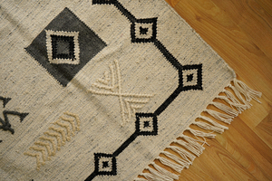 Manufacturer Direct Kilim Handwoven <b>Runner</b> Rugs Cultural Essence Art Heritage Tapestry at Wholesale Prices - Product Image 6