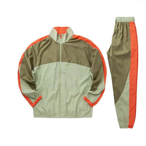 Ensemble veste et pantalon à la mode sur mesure Ensemble coupe-vent de rue Nouveau design personnalisé de survêtements coupe-vent pour hommes - Product Image 2