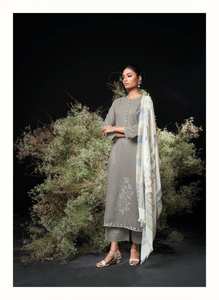 Premium Cotton Dobby Embroidered Salwar Kameez Collection Party Wear <b>Indian</b> & <b>Pakistani</b> <b>Clothing</b> at Wholesale Rate - Product Image 5