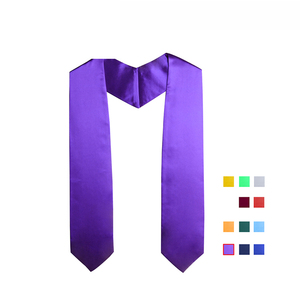 Estola de Graduación de Poliéster Satinado para Adultos, 60 Pulgadas, Suministro del Fabricante 2025, Colores Personalizados, Logotipo Escolar, Sublimación - Product Image 4
