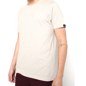 La mejor última moda, camiseta de hombre de Color sólido para adultos, transpirable, diseño OEM personalizado, Camiseta lisa de secado rápido para hombre - Product Image 2