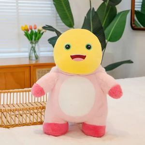 Peluche de Dragón de Leche Kawaii que se Transforma en un Delfín sin Aletas, Juguete de Peluche de Dibujos Animados, Regalo de <span class=keywords><strong>Anime</strong></span> para Niñas, Decoración para Fiestas de Cumpleaños - Product Image 2
