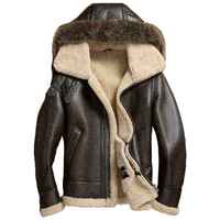 Diseñe sus propios abrigos personalizados de invierno recién llegados para montar en motocicleta, chaquetas de piel sintética para hombre