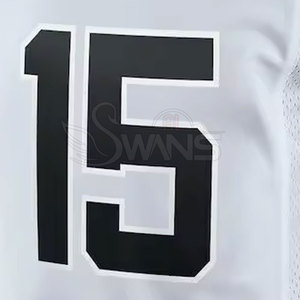 Camiseta Profesional de Fútbol Americano Personalizada, Color a Elección, Manga Corta, 100% Poliéster, Transpirable, Ropa Deportiva para Hombre - Product Image 6