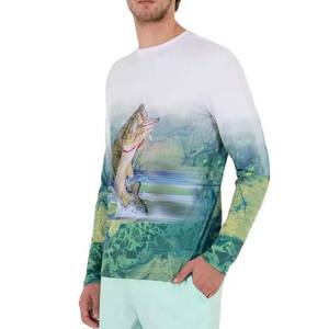 Ropa de pesca personalizada para hombres Jerseys Camisas de lona de alta calidad Manga larga Cuello Transpirable para el invierno Stock Envío rápido - Product Image 3