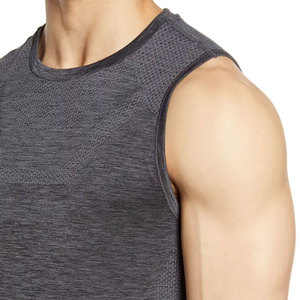 Camiseta sin Mangas Casual para Hombre, Transpirable y Cómoda, Tejido de Punto para Uso Activo o de Ocio, Sensación Suave, Ajuste Elástico - Product Image 5