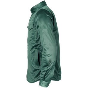 Chemise de protection de moto pour hommes avec chemise en Kevlar approuvée CE pour la protection et les zones rembourrées jaunes - Product Image 5