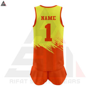 Conjuntos de uniformes de voleibol personalizados de alta calidad al por mayor 100% poliéster Unisex superventas MOQ 10 conjuntos - Product Image 3