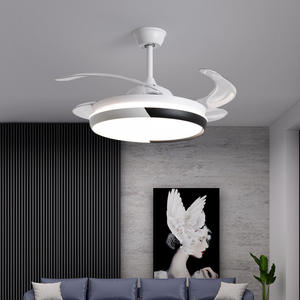 Ventilador De Techo retráctil Con Luz Led, Ventilador De Techo retráctil Invisible moderno con luz Led, Ventilador para Techo - Product Image 5