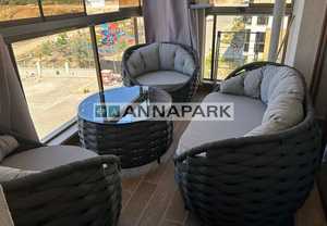 Conjunto de sofá de diseño moderno para el hogar, patio, terraza, muebles de jardín, Hotel, Villa, Annapark, muebles turcos de alta calidad - Product Image 5