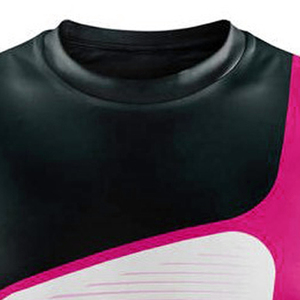 เสื้อยืดสำหรับผู้ชายแห้งเร็วระบายอากาศได้ดีชุดออกกำลังกายโพลีเอสเตอร์ชุดกีฬาแขนสั้นพิมพ์ลาย - Product Image 4