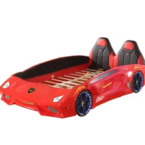 Children's car bed intelligent environmental protection food grade ABS children's car bed cartoon cool racing bed