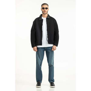 Autumn Casual Stand Collar Genuine <b>Leather</b> <b>Jackets</b> MN-JKT-WS25-041 Regular Fit XS Size Coated Sheep Skin Canvas Polyester - Product Image 6
