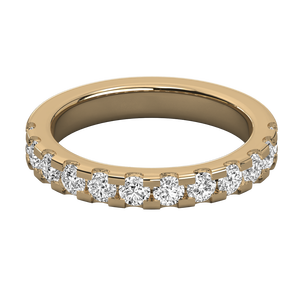 Anillo de Oro de 18K con Diamante Cultivado en Laboratorio para Mujer - Product Image 1