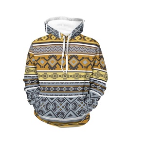 Sweat à capuche pour hommes Streetwear tailles XS à XL tissu tissé avec personnages brodés imprimés d'automne et écusson de logo - Product Image 1