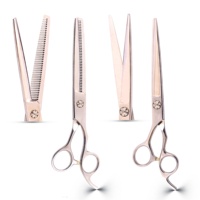 Tijeras de Peluquería Profesionales para Zanclar el Cabello, para Diestros, de Acero Inoxidable, con 26 Dientes y Puntas Cónicas de Larga Duración
