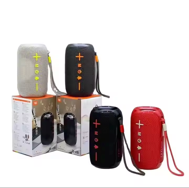 Portable BT TG419 Outdoor Party Speaker 10W Mini Active Audio RGB LED Lighting Home Karaoke Players Audio Players Lower Price