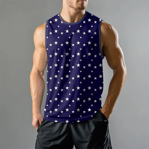 Latest Hot Selling Men tank Top High Quality Sustainable Quick Dry <b>Machine</b> Wash Summer Wholesale Collection Men Tank Top Men - Product Image 3
