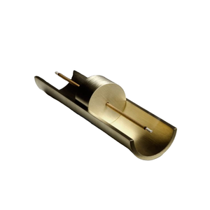 Porte-encens élégant en laiton doré poli, grand support en aluminium, parfait pour la décoration de la maison, la vaisselle et l'utilisation de Bakhoor - Product Image 1