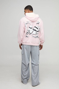 Sudaderas con Capucha de Invierno para Hombre de Alta Calidad, Estilo Urbano, Ecológicas, Resistentes al Viento, con Logotipo Bordado Personalizado, Tinte Liso, Felpa - Product Image 5