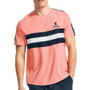 T-shirts Slim Fit pour hommes à manches courtes en coton et fibre de bambou Vente en ligne Nouveau style - Product Image 2