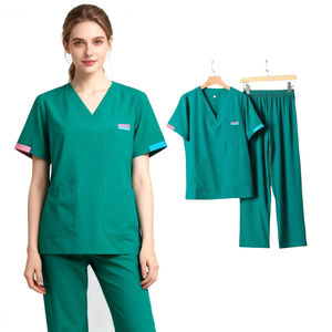 Tenues médicales pour médecins, en coton, uniformes d'hôpital, vêtements de travail confortables pour tous les jours - Product Image 6
