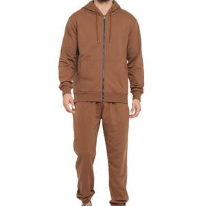 Vente en gros de survêtements d'hiver légers pour hommes Qualité supérieure 100% coton Vêtements de jogging solides et écologiques Caractéristiques respirantes - Product Image 1