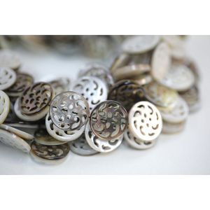 Chaîne de perles rondes élégantes en coquillage SG0060 - Product Image 2