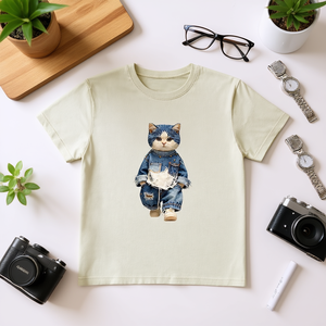 T-Shirt Unisex 100% Cotone 210GSM, Abbigliamento Casual, Taglia 2XL, Stampa Serigrafica Compressa, Stampa DTG - Product Image 3