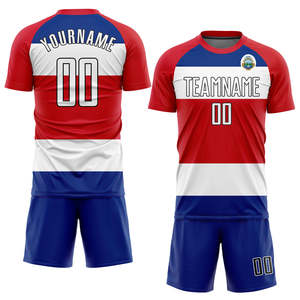 เสื้อฟุตบอลลายธงชาติแคนาดาพิมพ์ซับลิเมชันสีขาว-ดำ - Product Image 5