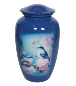 Urne funéraire classique en aluminium avec finition naturelle, urnes funéraires en métal, décoration intérieure, urne à cendres, vente chaude - Product Image 5