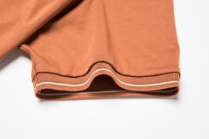 เสื้อโปโลผ้าคอตตอนสำหรับผู้ชายผ้าคอตตอนแนวยุทธวิธีแบบหรูหรากันรอยยับแห้งแบบลำลองสีดำออกแบบโลโก้ได้ตามต้องการ - Product Image 4