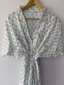 Custom Design Embroidery Luxury <b>Kaftan</b> Kimono Robe for Women Wear From Indian Manufacturer of <b>Beach</b> <b>Kaftan</b> - Product Image 2