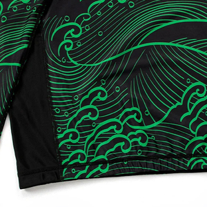 Alto rendimiento al por mayor Rash Guard Custom Made Rash Guard Sublimación Impresión Rash Guard - Product Image 5