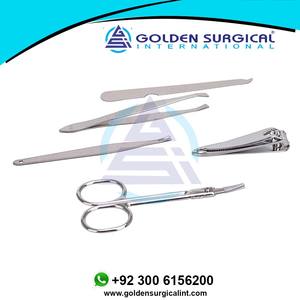 Kit de manucure pour femmes en vrac, kit de manucure et de pédicure professionnel, kit de toilettage |   Kit de toilettage, instruments de soins de beauté portables - Product Image 6