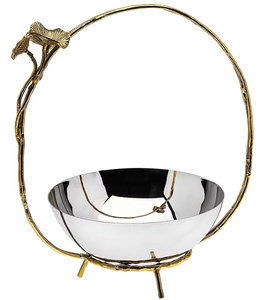 Belle coupelle en métal artisanale pour la vaisselle moderne, pour l'exposition, le service et la décoration, disponible au prix d'usine - Product Image 3