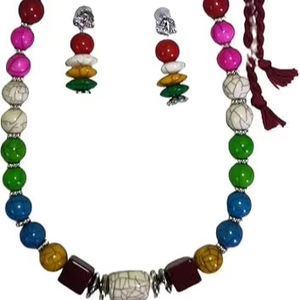 Handmade <b>Beads</b> Resin Necklace for Women and Girls Trendy Fashionable Resin Crafts Jewelry <b>Direct</b> From Manufacturer - Product Image 1