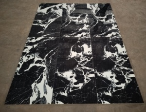 AZULEJOS DE PARED DE PORCELANA ACRISTALADA 600X1200 MM AZULEJO DE COLOR NEGRO INTERIORES DE VIDA DE LUJO ACTUALIZACIÓN 60X120 CM - Product Image 4