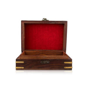 Coffret cadeau en bois rose en forme de cœur Vente à chaud Cadeaux et artisanat Boîtes en bois Panneaux muraux fabriqués en Inde - Product Image 3